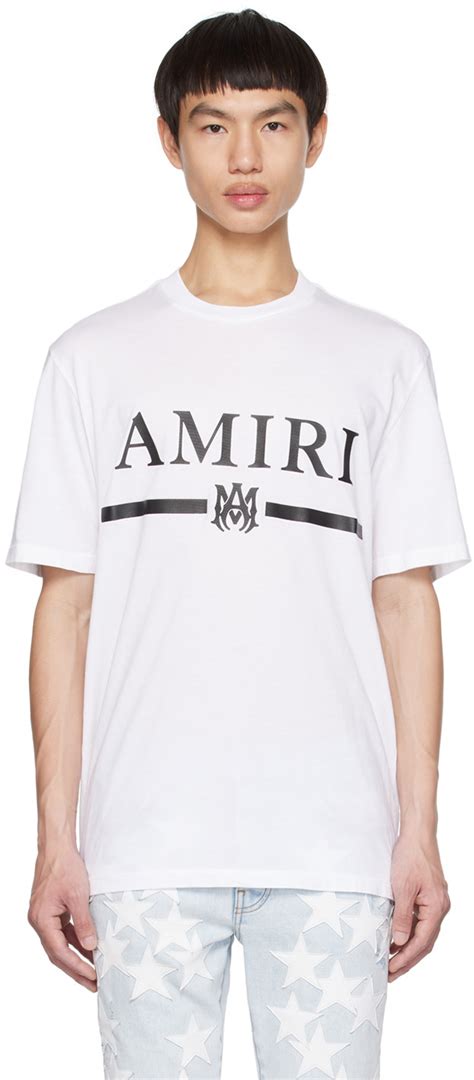 amiri white t shirt