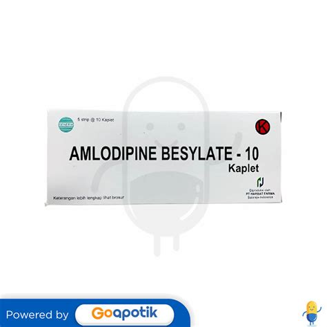 amlodipine besylate 10 mg