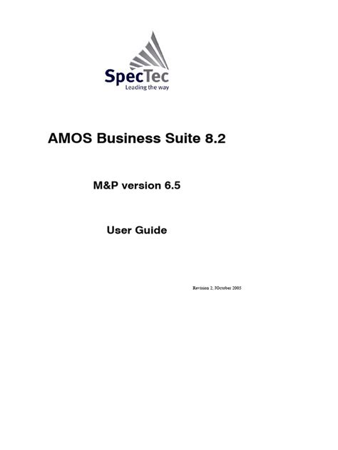 amos user guide 7 pdf Epub