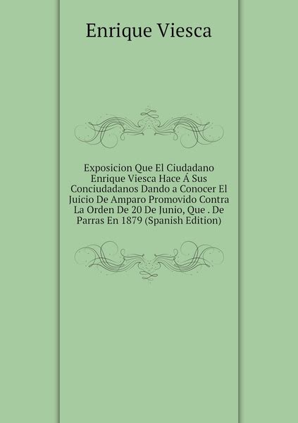 amparo promovido spanish mariano medrano Epub