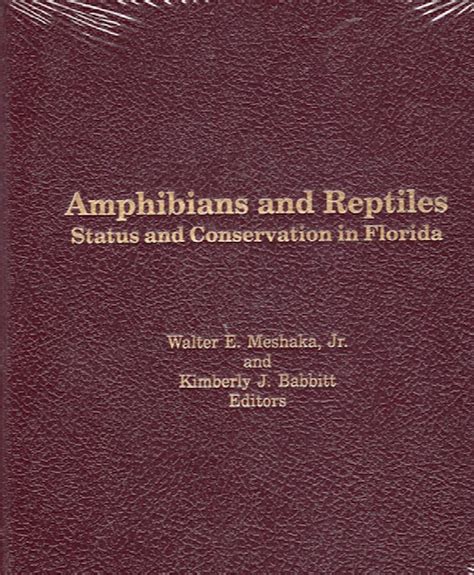 amphibians and reptiles status and conservation in florida Reader