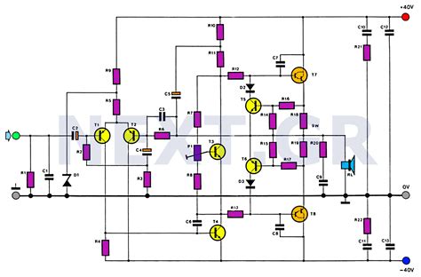 amplifier for subwoofer schematic diagram pdf PDF