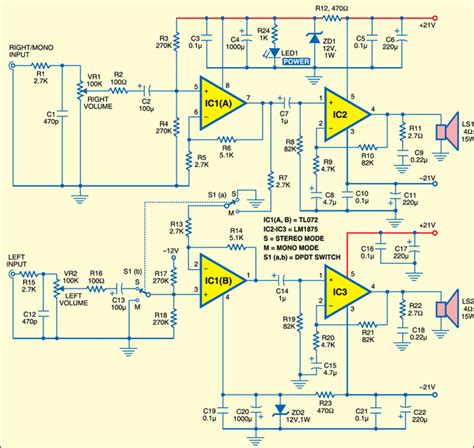 amplifier for subwoofer schematic diagram pdf Epub