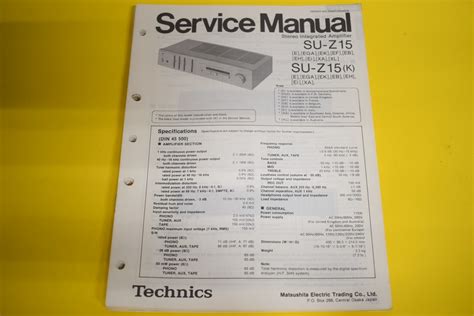 amplifier service manual Reader