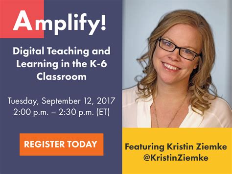 amplify digital teaching and learning in the k 6 classroom Reader