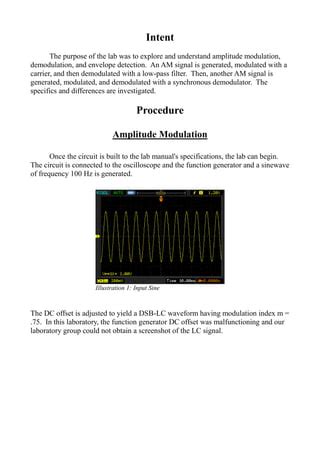 amplitude modulation demodulation lab manual pdf Kindle Editon