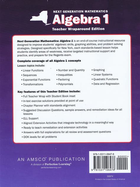 amsco algebra 1 answer key Kindle Editon