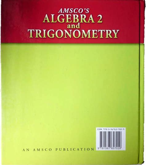 amsco algebra 2 and trigonometry workbook pdf PDF