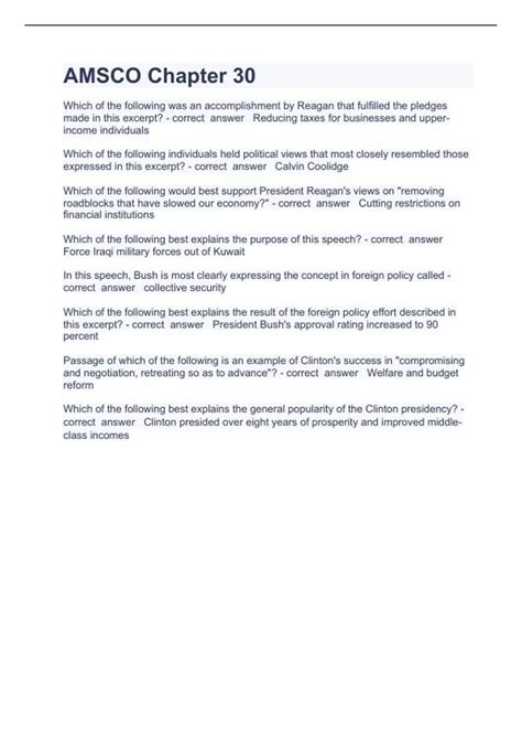 amsco chapter 30 answers Reader