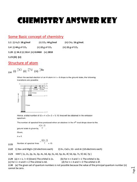 amsco chemistry answer key Epub