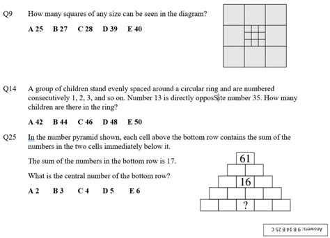 amt junior maths challenge answers 2014 Kindle Editon