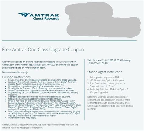 amtrak upgrade coupon Epub