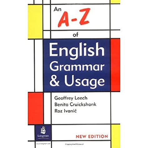 an a z of english grammar and usage geoffrey leech pdf free download Kindle Editon