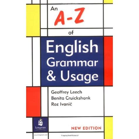 an a z of english grammar and usage grammar reference Epub