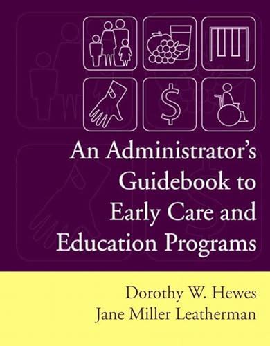 an administrators guidebook to early care and education programs PDF