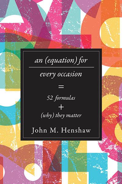 an equation for every occasion an equation for every occasion PDF