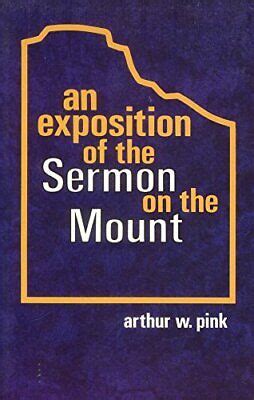 an exposition of the sermon on the mount Reader