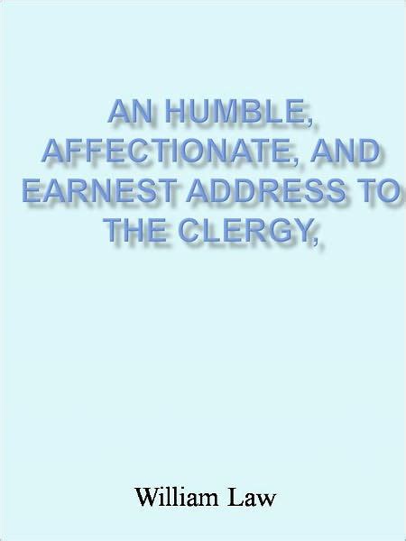 an humble affectionate and earnest address to the clergy Doc