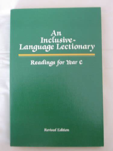 an inclusive language lectionary readings for year c Doc