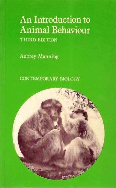 an introduction to animal behaviour Kindle Editon