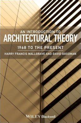 an introduction to architectural theory 1968 to the present Kindle Editon