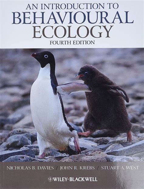an introduction to behavioural ecology Kindle Editon