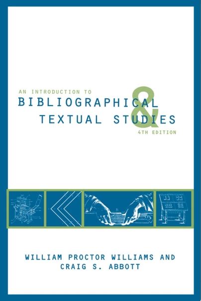 an introduction to bibliographical and textual studies Doc