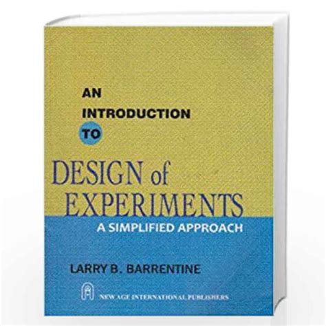 an introduction to design of experiments a simplified approach Epub