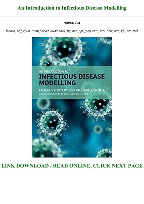 an introduction to infectious disease modelling PDF