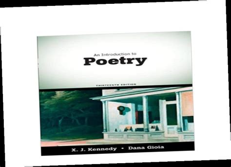 an introduction to poetry 13th edition Reader