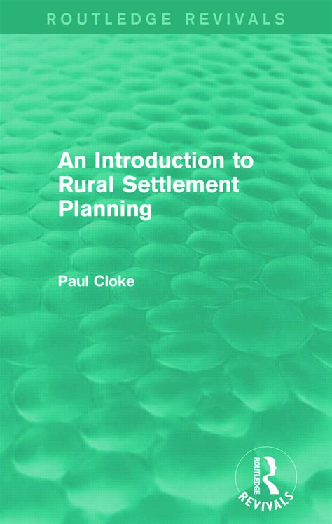 an introduction to rural settlement planning Doc