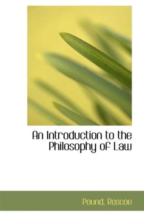 an introduction to the philosophy of law Reader