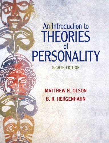 an introduction to theories of personality 8th edition Reader