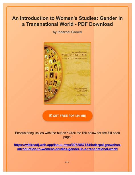 an introduction to womens studies gender in a transnational world Ebook Epub