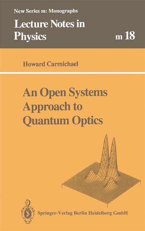 an open systems approach to quantum optics lectures presented at the universite libre de bruxelles october 28 PDF