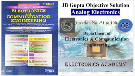 analog electronics by jb gupta Kindle Editon