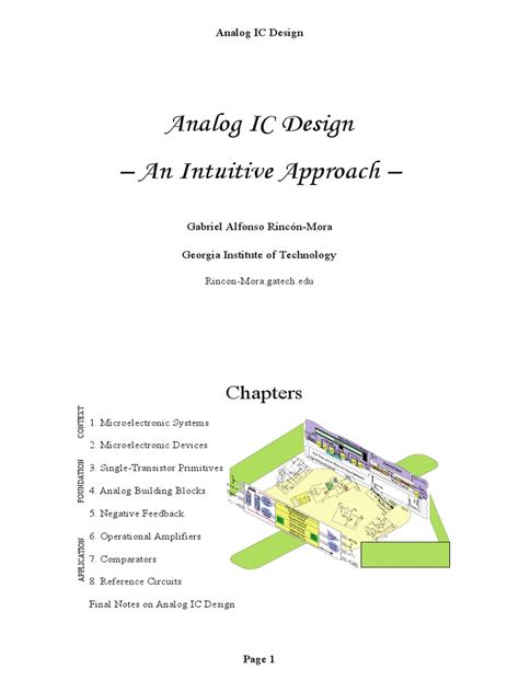 analog ic design an intuitive approach pdf Doc