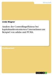 analyse controllingeffizienz kapitalmarktorientierten unternehmen beispiel Kindle Editon