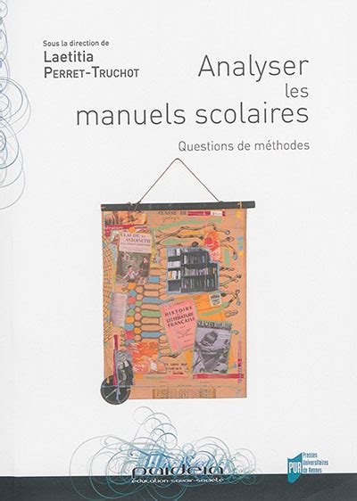 analyser manuels scolaires questions m thodes Doc