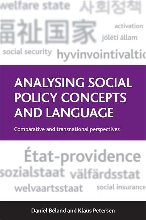 analysing social policy concepts language Kindle Editon