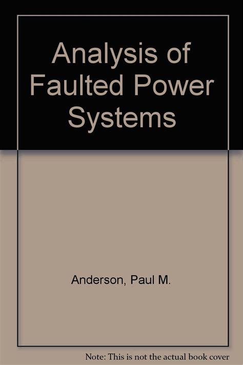 analysis faulted power systems solution manual Reader