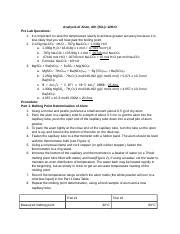 analysis of alum pre lab answers Doc