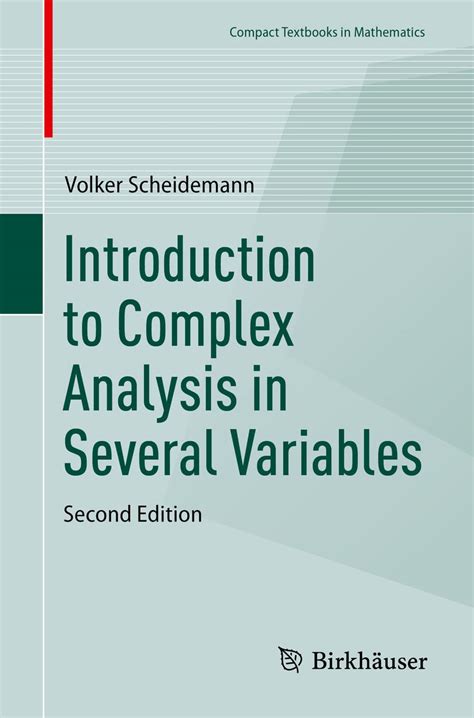 analysis of several complex variables analysis of several complex variables Reader