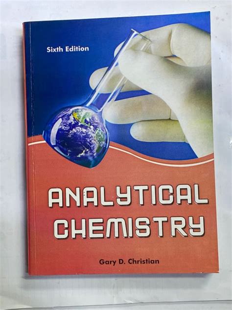 analytical chemistry christian 6th edition pdf Epub