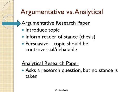 analytical vs argumentative research paper Kindle Editon