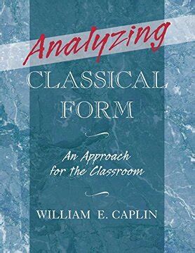 analyzing classical form an approach for the classroom Doc