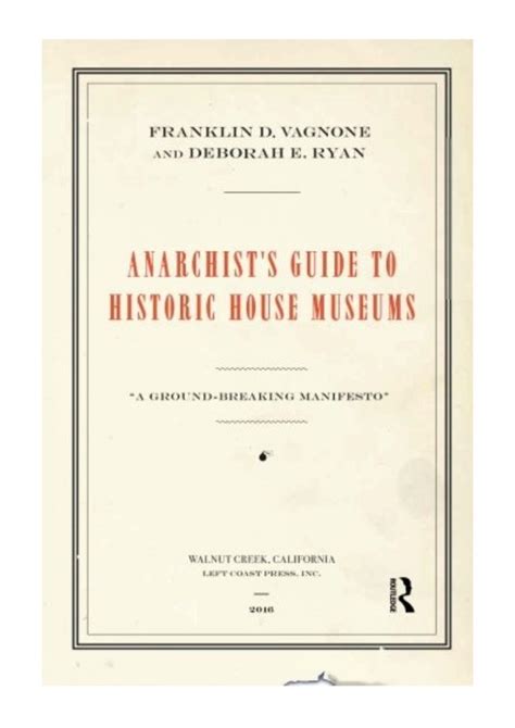 anarchists guide to historic house museums Doc