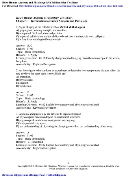 anatomy physiology chapter 14 answer key Epub