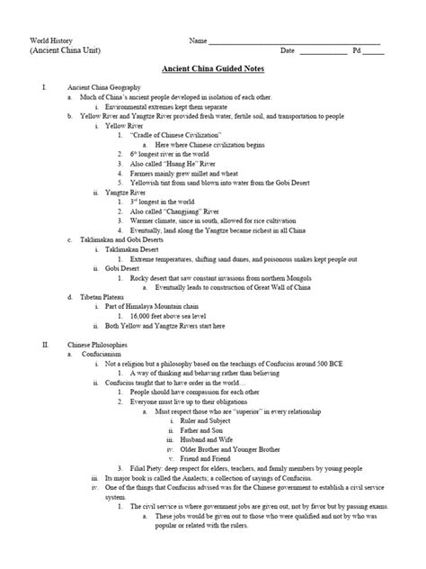 ancient china guided answer key Reader