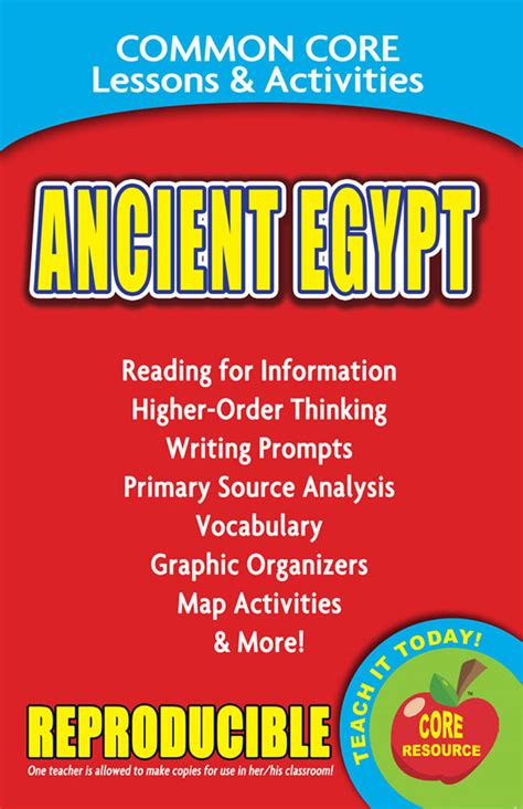 ancient egypt common core unit PDF